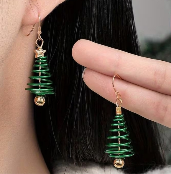 White House Black Market Jewelry - Christmas Tree Earrings 🎄